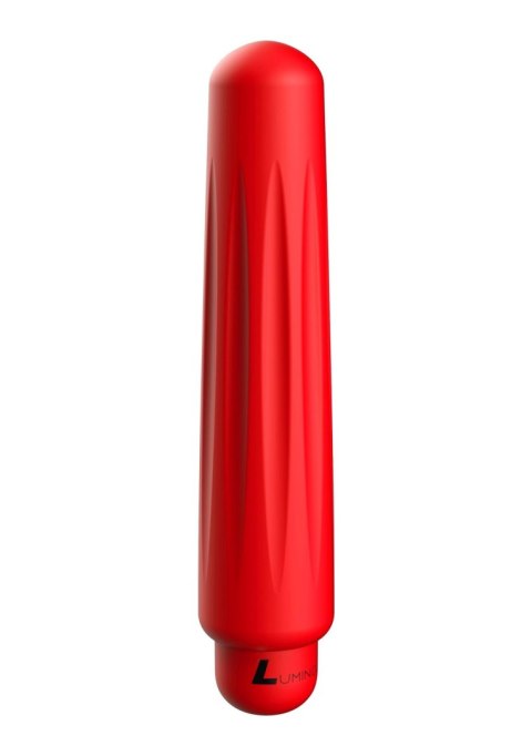 Delia - ABS Bullet With Sleeve - 10-Speeds - Red Delia - ABS Bullet With Sleeve - 10-Speeds - Red