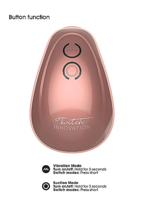 Twitch Hands - Free Suction & Vibration Toy - Rose Twitch Hands - Free Suction & Vibration Toy - Rose