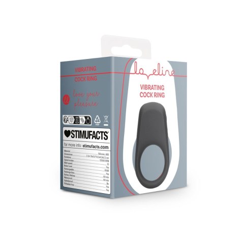 Vibrating Cock Ring - Licorice Black Vibrating Cock Ring - Licorice Black