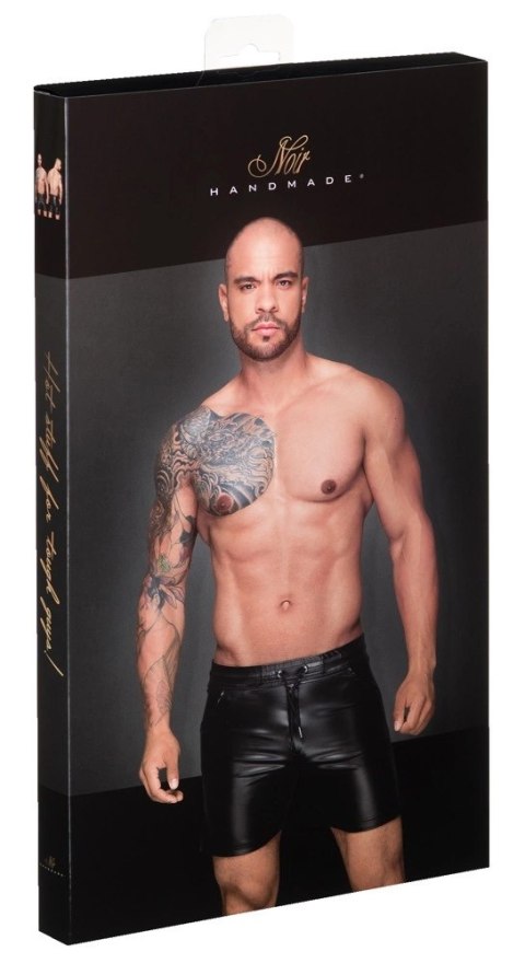 Noir Missbehaved Szorty Męskie Powerwet Czarne XL Regulacja Noir