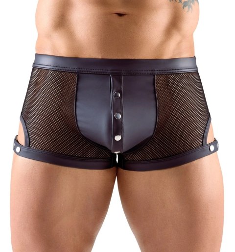 Svenjoyment Bokserki Siateczkowe Z Regulacją i Wycięciem 2XL Czarny Svenjoyment Svenjoyment Bokserki Siateczkowe Z Regulacją i Wycięciem 2XL Czarny Svenjoyment