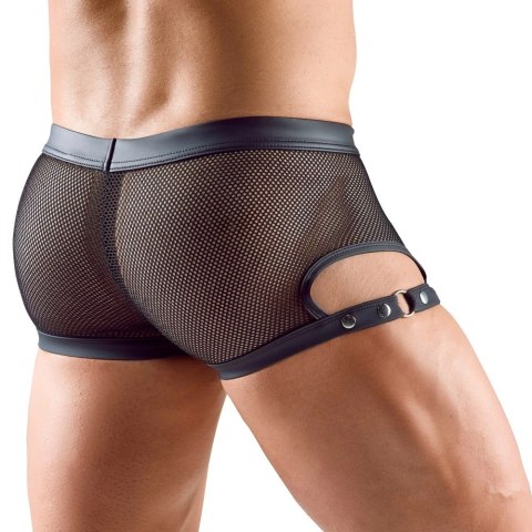 Svenjoyment Bokserki Siateczkowe Z Regulacją i Wycięciem 2XL Czarny Svenjoyment Svenjoyment Bokserki Siateczkowe Z Regulacją i Wycięciem 2XL Czarny Svenjoyment