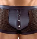 Svenjoyment Bokserki Siateczkowe Z Regulacją i Wycięciem 2XL Czarny Svenjoyment