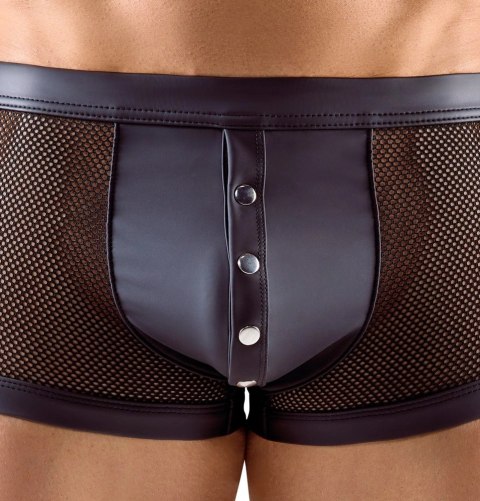 Svenjoyment Bokserki Siateczkowe Z Regulacją i Wycięciem 2XL Czarny Svenjoyment Svenjoyment Bokserki Siateczkowe Z Regulacją i Wycięciem 2XL Czarny Svenjoyment
