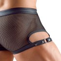 Svenjoyment Bokserki Siateczkowe Z Regulacją i Wycięciem 2XL Czarny Svenjoyment