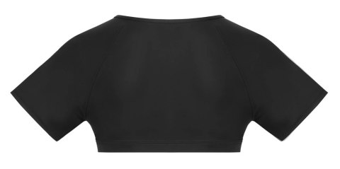 Svenjoyment Top Męski Czarny M - Pasek Regulowany, Matowe Wykończenie Svenjoyment Svenjoyment Top Męski Czarny M - Pasek Regulowany, Matowe Wykończenie Svenjoyment