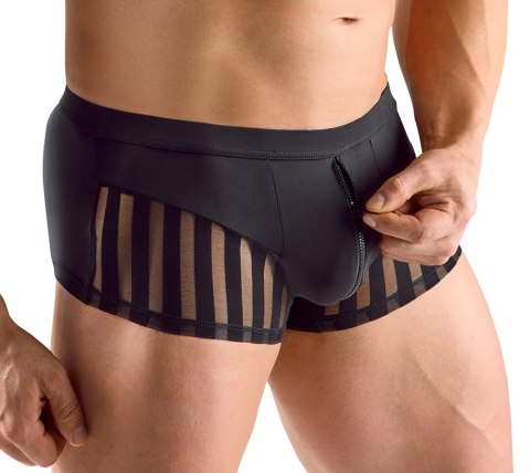 Svenjoyment Bokserki Czarne 2XL z Przezroczystymi Wstawkami i Zamkiem Svenjoyment Svenjoyment Bokserki Czarne 2XL z Przezroczystymi Wstawkami i Zamkiem Svenjoyment