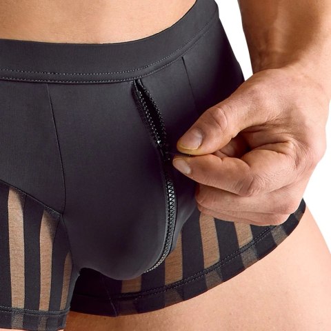 Svenjoyment Bokserki Czarne 2XL z Przezroczystymi Wstawkami i Zamkiem Svenjoyment Svenjoyment Bokserki Czarne 2XL z Przezroczystymi Wstawkami i Zamkiem Svenjoyment