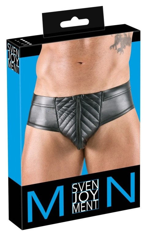 Svenjoyment Figi Męskie Czarne Matowe 2XL z Wyciętym Tyłem Svenjoyment