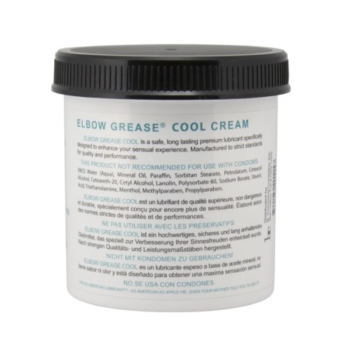 Elbow Grease Cool Cream 443 ml - Chłodząca formuła pielęgnacyjna Elbow Grease Elbow Grease Cool Cream 443 ml - Chłodząca formuła pielęgnacyjna Elbow Grease