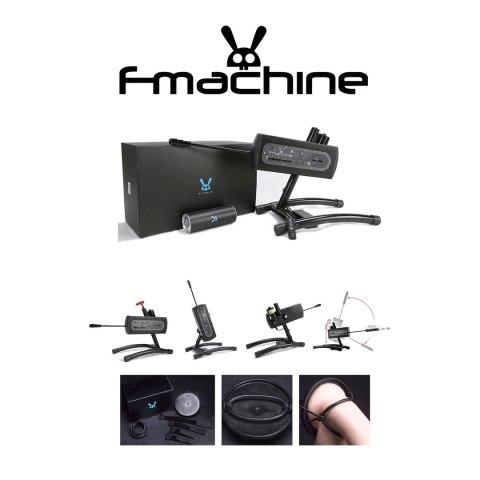 F-Machine Gigolo - zaawansowany system intymny z Bluetooth, niebieski F-Machine F-Machine Gigolo - zaawansowany system intymny z Bluetooth, niebieski F-Machine