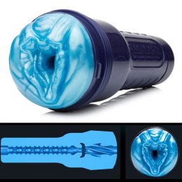 Fleshlight Alien Lady niebieska maszyna intymna perłowa, kompaktowa Fleshlight