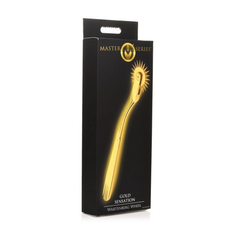 XR Brands Koło Wartenberg Sensoryczne Złote bez Niklu 18cm XR Brands XR Brands Koło Wartenberg Sensoryczne Złote bez Niklu 18cm XR Brands