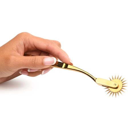 XR Brands Koło Wartenberg Sensoryczne Złote bez Niklu 18cm XR Brands XR Brands Koło Wartenberg Sensoryczne Złote bez Niklu 18cm XR Brands