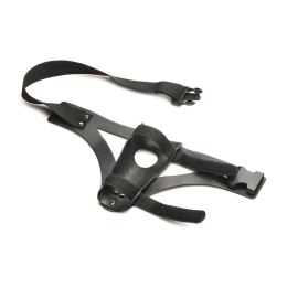 XR Brands Thunder Strap Wand - uprząż na udo z regulacją, czarna XR Brands