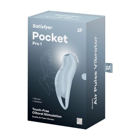 Satisfyer™ Pocket Pro 1 – Kompaktowy Stymulator z Falami Ciśnienia i Wibracjami Satisfyer™ Pocket Pro 1 – Kompaktowy Stymulator z Falami Ciśnienia i Wibracjami