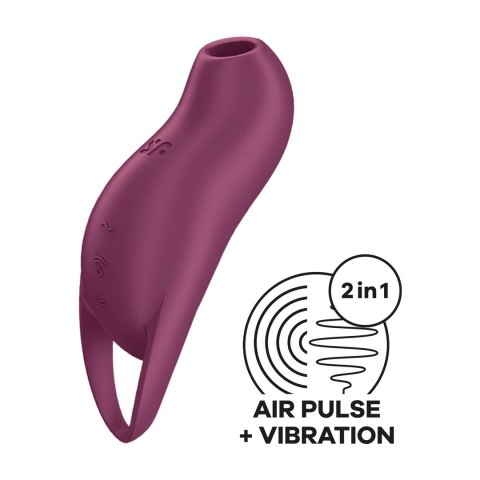 Satisfyer™ Pocket Pro 1 – Kompaktowy Stymulator z Dwoma Silnikami i Falami Ciśnienia Satisfyer™ Pocket Pro 1 – Kompaktowy Stymulator z Dwoma Silnikami i Falami Ciśnienia