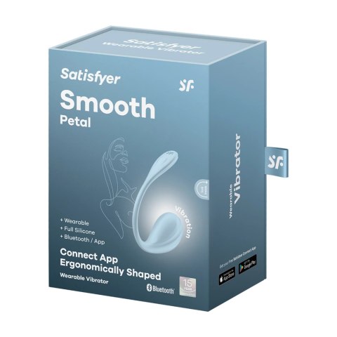 Satisfyer Smooth Petal Connect App - Wibrujący model do noszenia, fioletowy Satisfyer Satisfyer Smooth Petal Connect App - Wibrujący model do noszenia, fioletowy Satisfyer