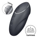 Satisfyer™ Tap & Climax 1 – Stymulator z Funkcją Stukania i Wibracji, IPX7, USB (Fioletowy)