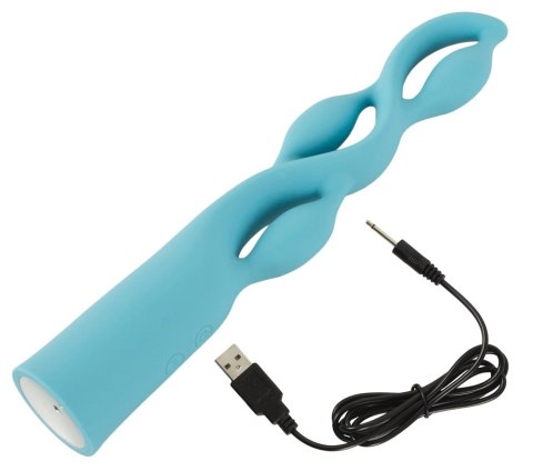 You2Toys Fabulous Wibrator Design Turkusowy, 25 cm, 3 Silniki, USB You2Toys You2Toys Fabulous Wibrator Design Turkusowy, 25 cm, 3 Silniki, USB You2Toys
