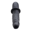 XR Brands™ Power Pounder – Czarny, Silikonowy Model Wibrująco-Pchający