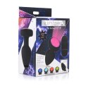 XR Brands silikonowy korek LED mały - 7 trybow, pilot, 5 kolorow XR Brands