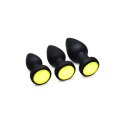 XR Brands silikonowy korek LED mały - 7 trybow, pilot, 5 kolorow XR Brands