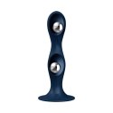 Satisfyer Double Ball-R - model z obciążeniem, silikon, czarny Satisfyer