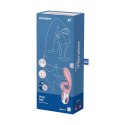 Satisfyer Hug Me - wibrujący model podwojny z Bluetooth, rożowy Satisfyer