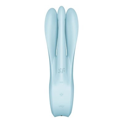 Satisfyer™ Threesome 1 – Stymulator z 3 Silnikami, 12 Trybów, IPX7, USB (Fioletowy)