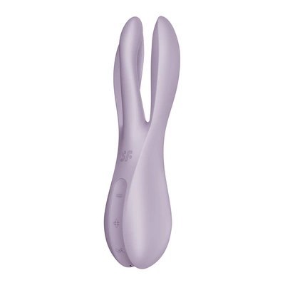 Satisfyer™ Threesome 2 – Stymulator z 3 Ramionami, 12 Trybów, IPX7, USB (Fioletowy)