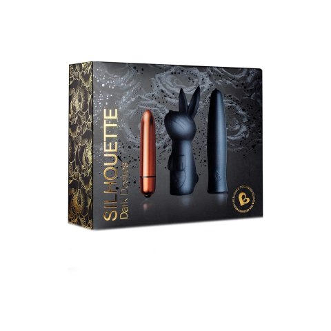 CalExotics Silhouette Dark Desires zestaw zabawek intymnych 3-częściowy Rocks-Off CalExotics Silhouette Dark Desires zestaw zabawek intymnych 3-częściowy Rocks-Off