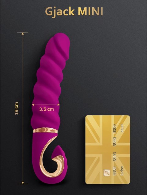 Gvibe Gjack Mini - kompaktowy model z technologią Bioskin, fioletowy G-Vibe Gvibe Gjack Mini - kompaktowy model z technologią Bioskin, fioletowy G-Vibe