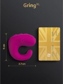 Gvibe Gring XL - silikonowy pierścień z silnikiem wibracyjnym, czarny G-Vibe Gvibe Gring XL - silikonowy pierścień z silnikiem wibracyjnym, czarny G-Vibe