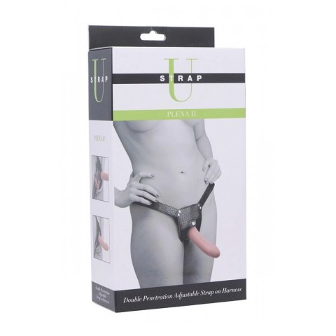 XR Brands Strap-On System Regulowany z Podwojnym Modułem Intymnym XR Brands XR Brands Strap-On System Regulowany z Podwojnym Modułem Intymnym XR Brands