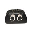 XR Brands Torba podrożna Bondage z mankietami i uchwytami, czarna XR Brands