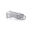 XR Brands Tuleja powiększająca 2/4 cm, elastyczna tekstura, TPR XR Brands
