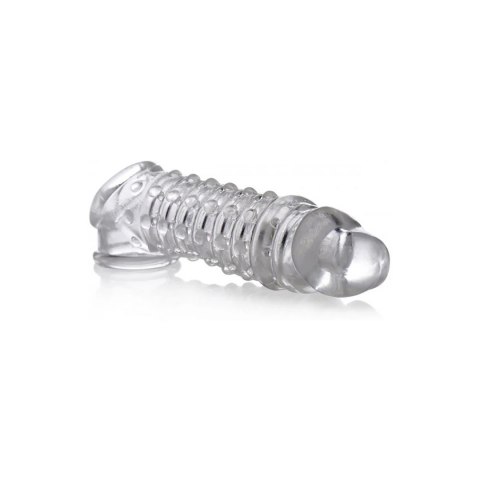 XR Brands Tuleja powiększająca 2/4 cm, elastyczna tekstura, TPR XR Brands