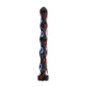 All Black Korek analny z segmentami kulowymi 32 cm czarny All Black