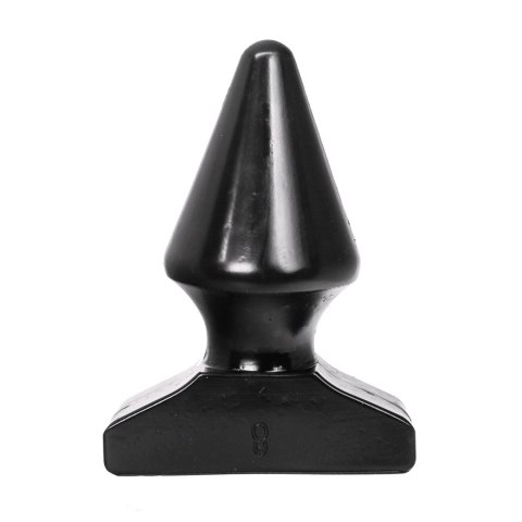 All Black Korek anatomiczny 17 cm z rowkami, czarny All Black All Black Korek anatomiczny 17 cm z rowkami, czarny All Black