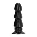 All Black Korek anatomiczny piramidki 17 cm silikonowy czarny All Black All Black Korek anatomiczny piramidki 17 cm silikonowy czarny All Black