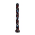 All Black Model 41 cm - Elastyczna sonda analna z kulistą strukturą All Black All Black Model 41 cm - Elastyczna sonda analna z kulistą strukturą All Black