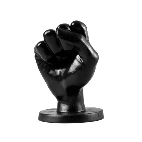 All Black Model AB45 Anatomiczny Korek Intymny Pięść 14 cm All Black