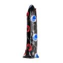 All Black Model AB46 - Elastyczny Czarny Element Intymny 20 cm All Black