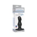 Doc Johnson Plug 2w1 anatomiczny, Sil-A-Gel, elastyczny, czarny Doc Johnson