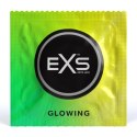 EXS Glow in the Dark prezerwatywy świecące 3 sztuki, bezzapachowe EXS