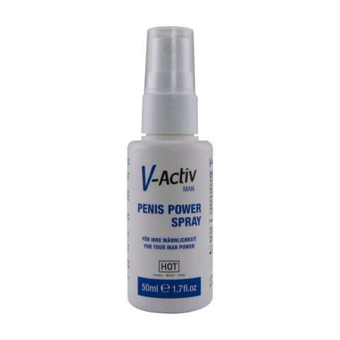 HOT V-Activ Men Power Spray dla mężczyzn z ekstraktem z miłorzębu 50 ml HOT