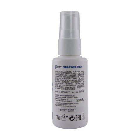 HOT V-Activ Men Power Spray dla mężczyzn z ekstraktem z miłorzębu 50 ml HOT HOT V-Activ Men Power Spray dla mężczyzn z ekstraktem z miłorzębu 50 ml HOT