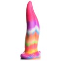XR Brands™ Glow-in-the-Dark – Silikonowy Model Fantasy Pony Rainbow 18 cm