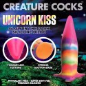 XR Brands™ Glow-in-the-Dark – Silikonowy Model Fantasy Pony Rainbow 18 cm